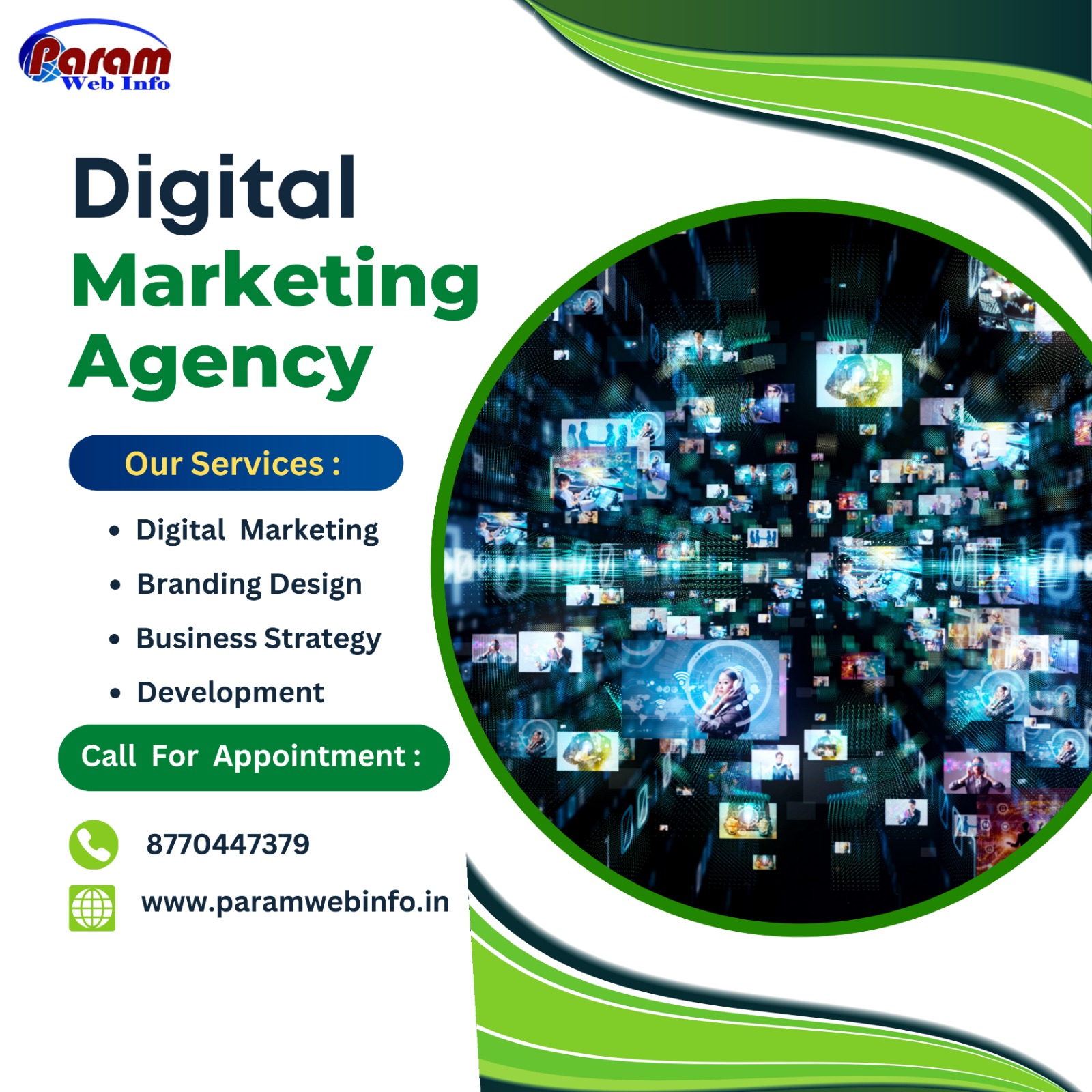 Digital Marketing Agency by paramwebinfo Raipur Chhattisgarh